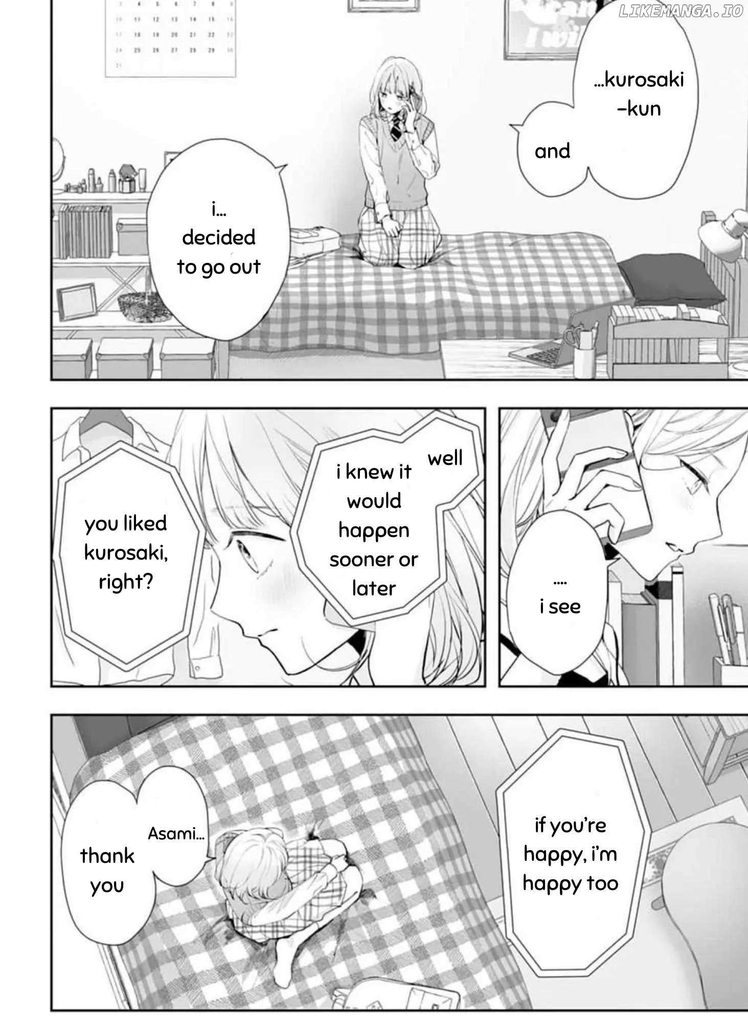 Kurosaki-Kun Wa Dokusen Shitagaru - Hajimete No Koi Wa Ama Sugite - Chapter 8.1