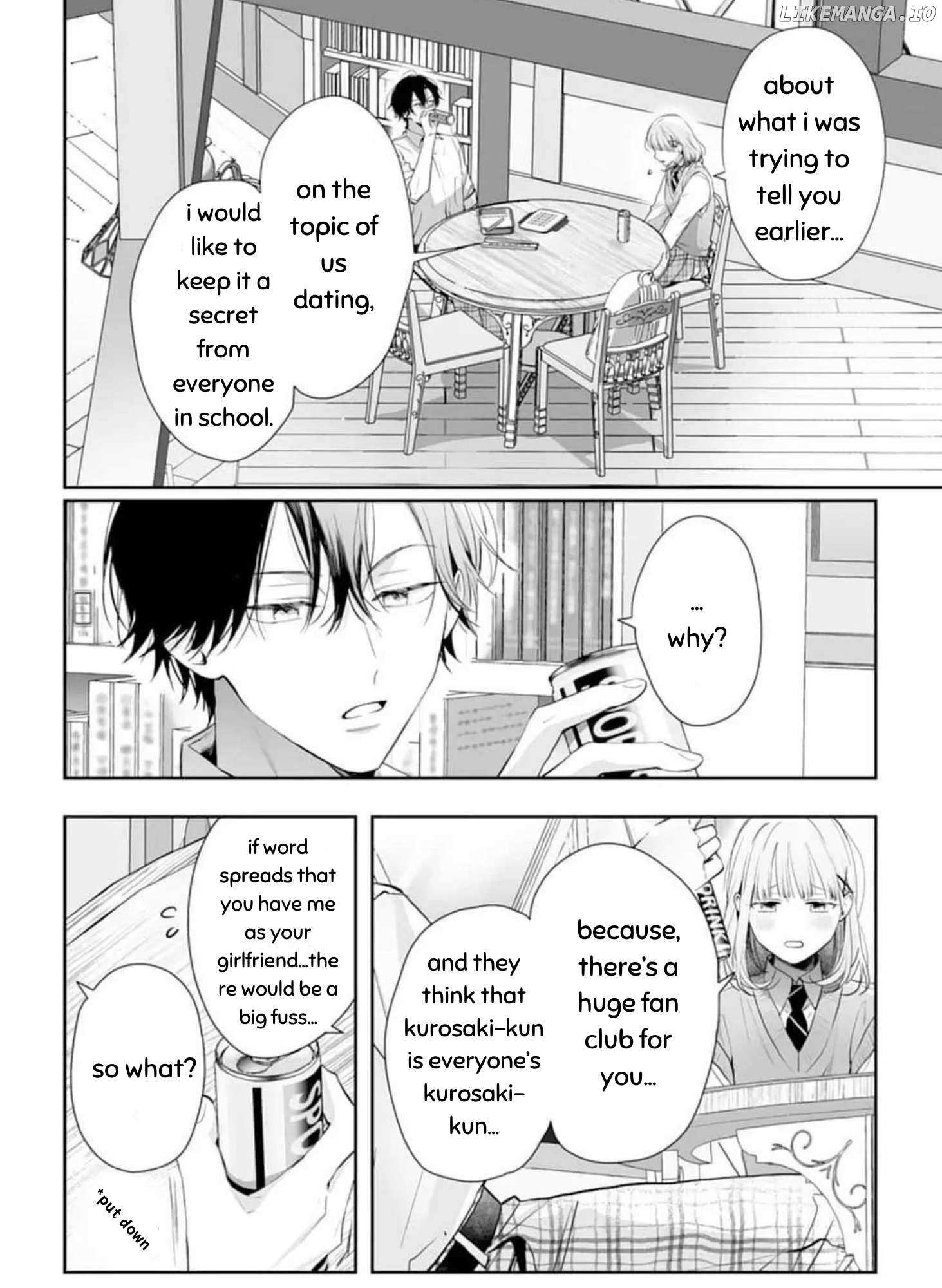 Kurosaki-Kun Wa Dokusen Shitagaru - Hajimete No Koi Wa Ama Sugite - Chapter 8.3