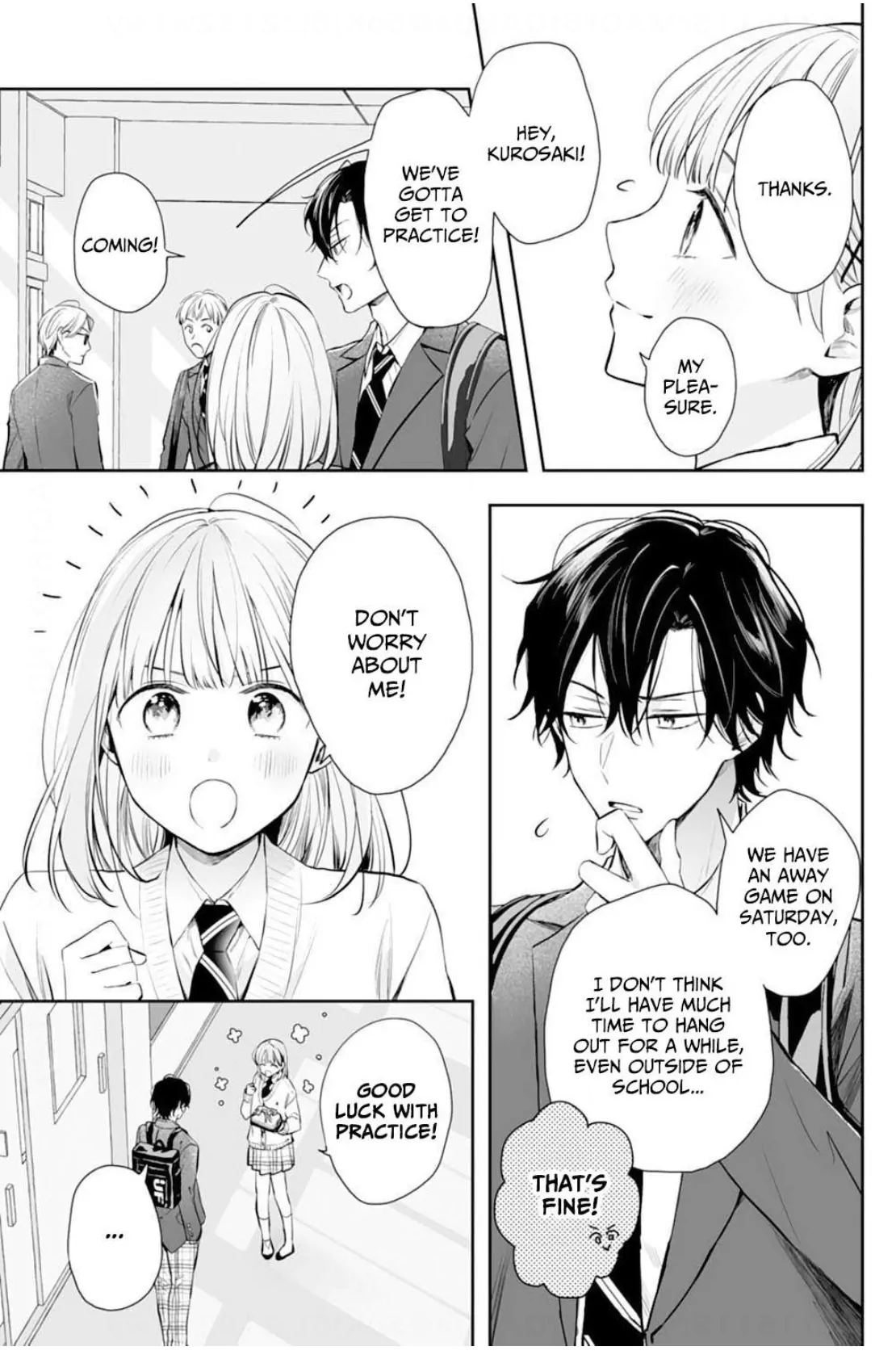 Kurosaki-Kun Wa Dokusen Shitagaru - Hajimete No Koi Wa Ama Sugite - Chapter 19