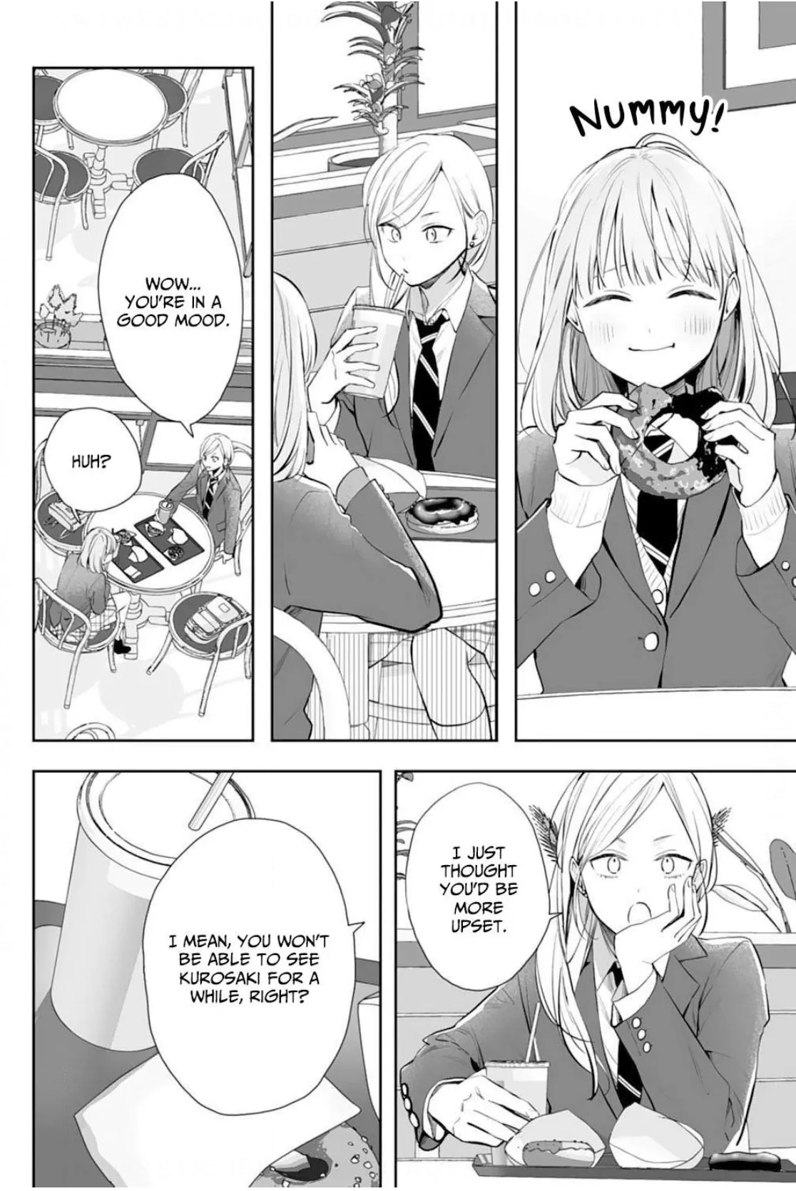 Kurosaki-Kun Wa Dokusen Shitagaru - Hajimete No Koi Wa Ama Sugite - Chapter 19