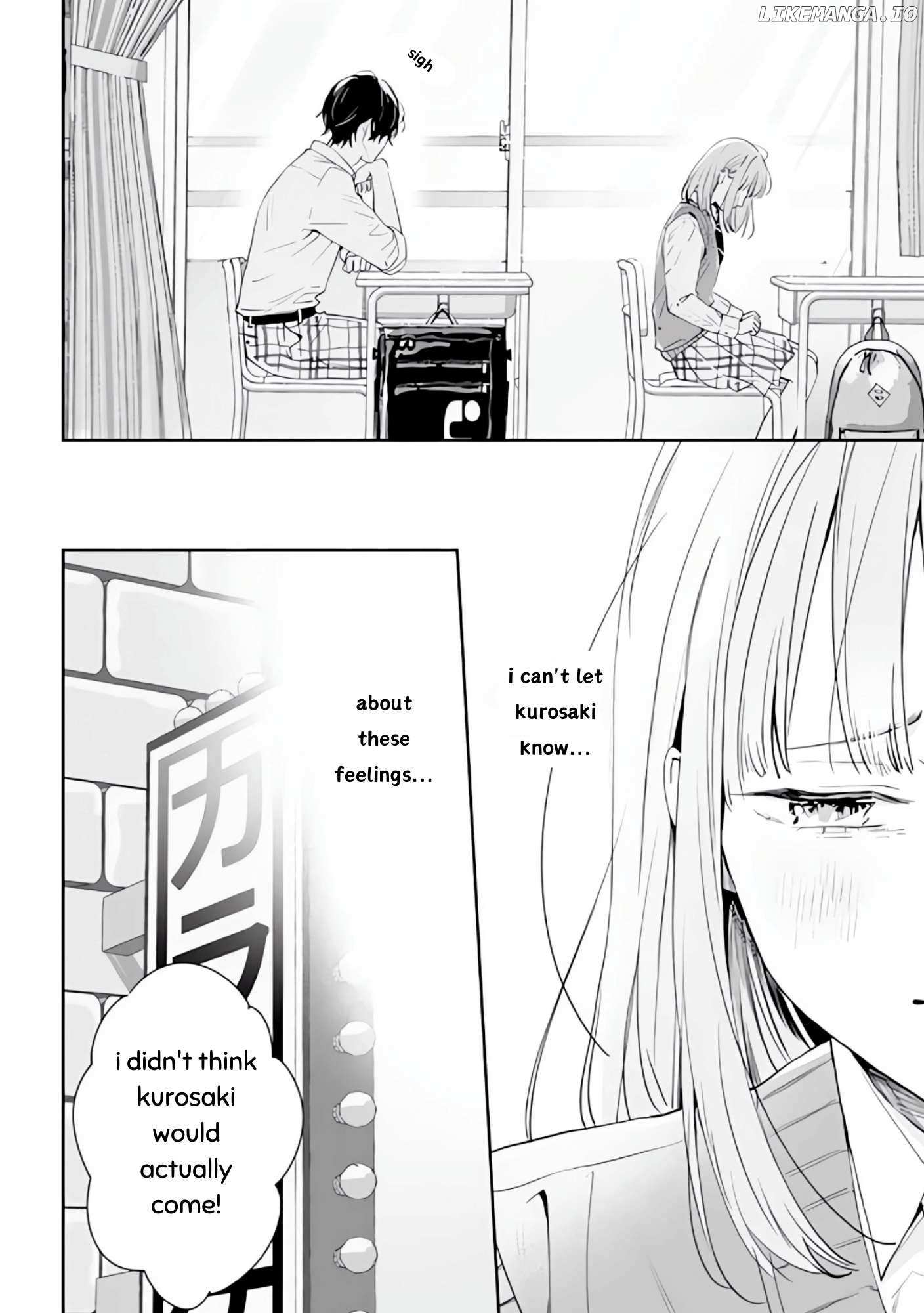 Kurosaki-Kun Wa Dokusen Shitagaru - Hajimete No Koi Wa Ama Sugite - Chapter 6.4