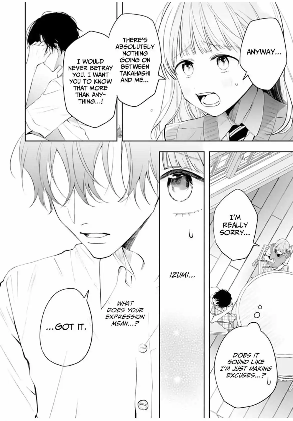 Kurosaki-Kun Wa Dokusen Shitagaru - Hajimete No Koi Wa Ama Sugite - Chapter 14