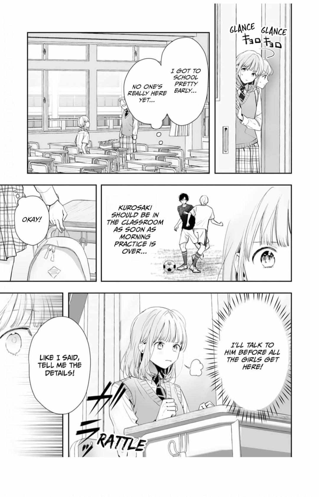 Kurosaki-Kun Wa Dokusen Shitagaru - Hajimete No Koi Wa Ama Sugite - Chapter 8