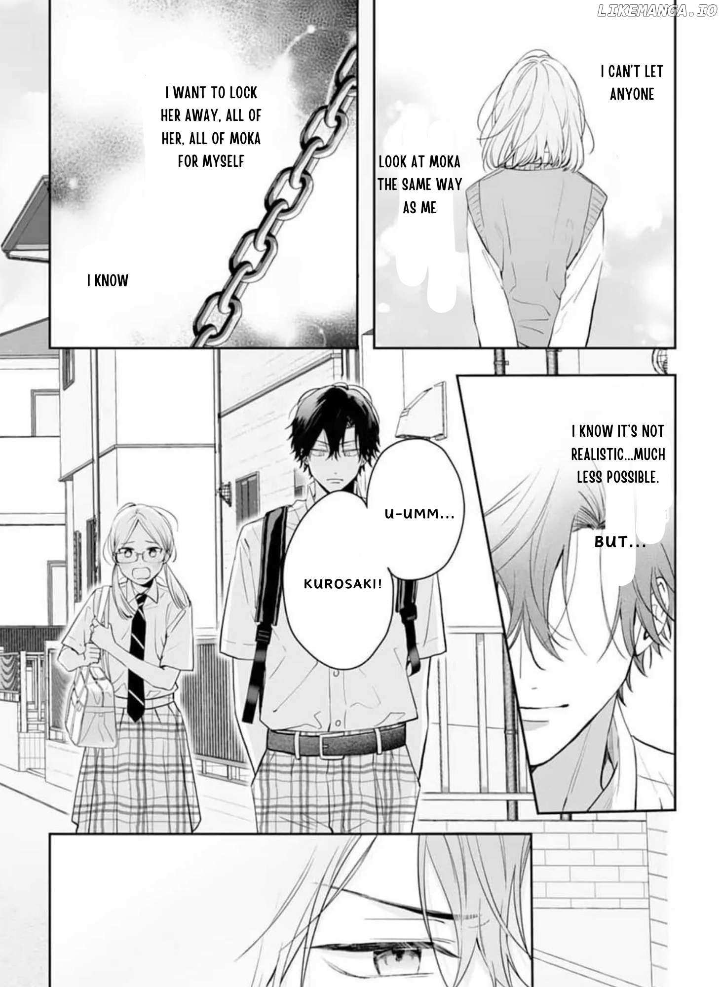 Kurosaki-Kun Wa Dokusen Shitagaru - Hajimete No Koi Wa Ama Sugite - Chapter 9.2