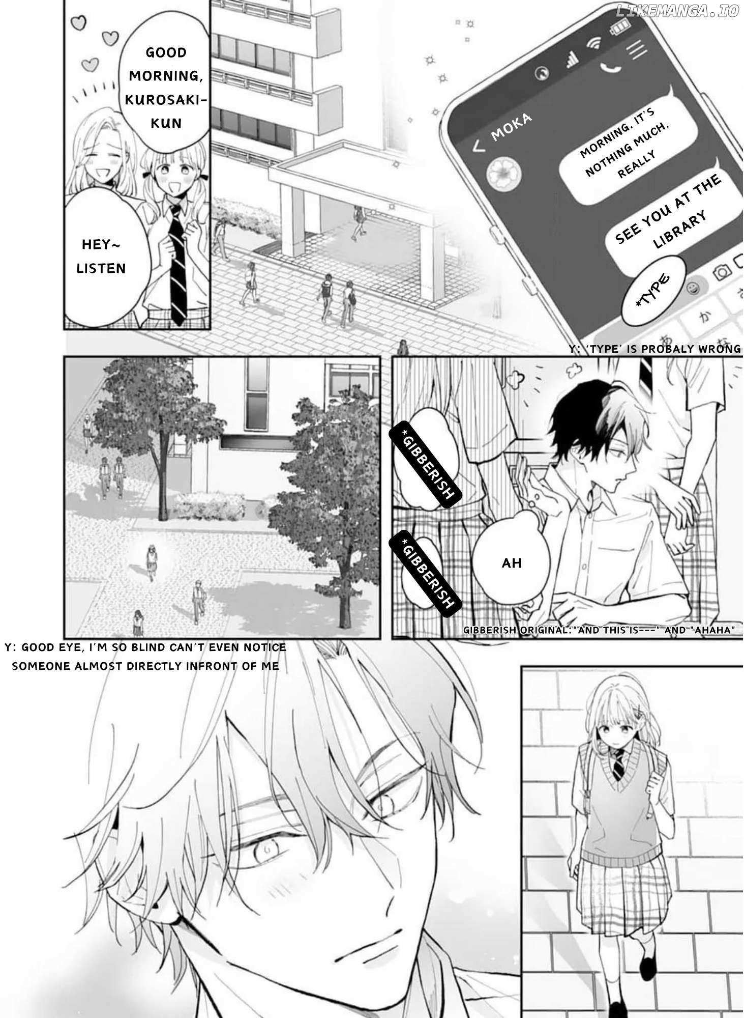 Kurosaki-Kun Wa Dokusen Shitagaru - Hajimete No Koi Wa Ama Sugite - Chapter 9.2