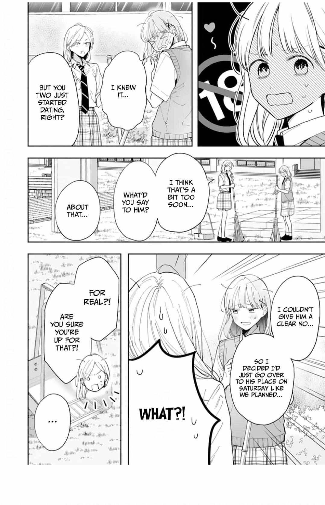 Kurosaki-Kun Wa Dokusen Shitagaru - Hajimete No Koi Wa Ama Sugite - Chapter 10