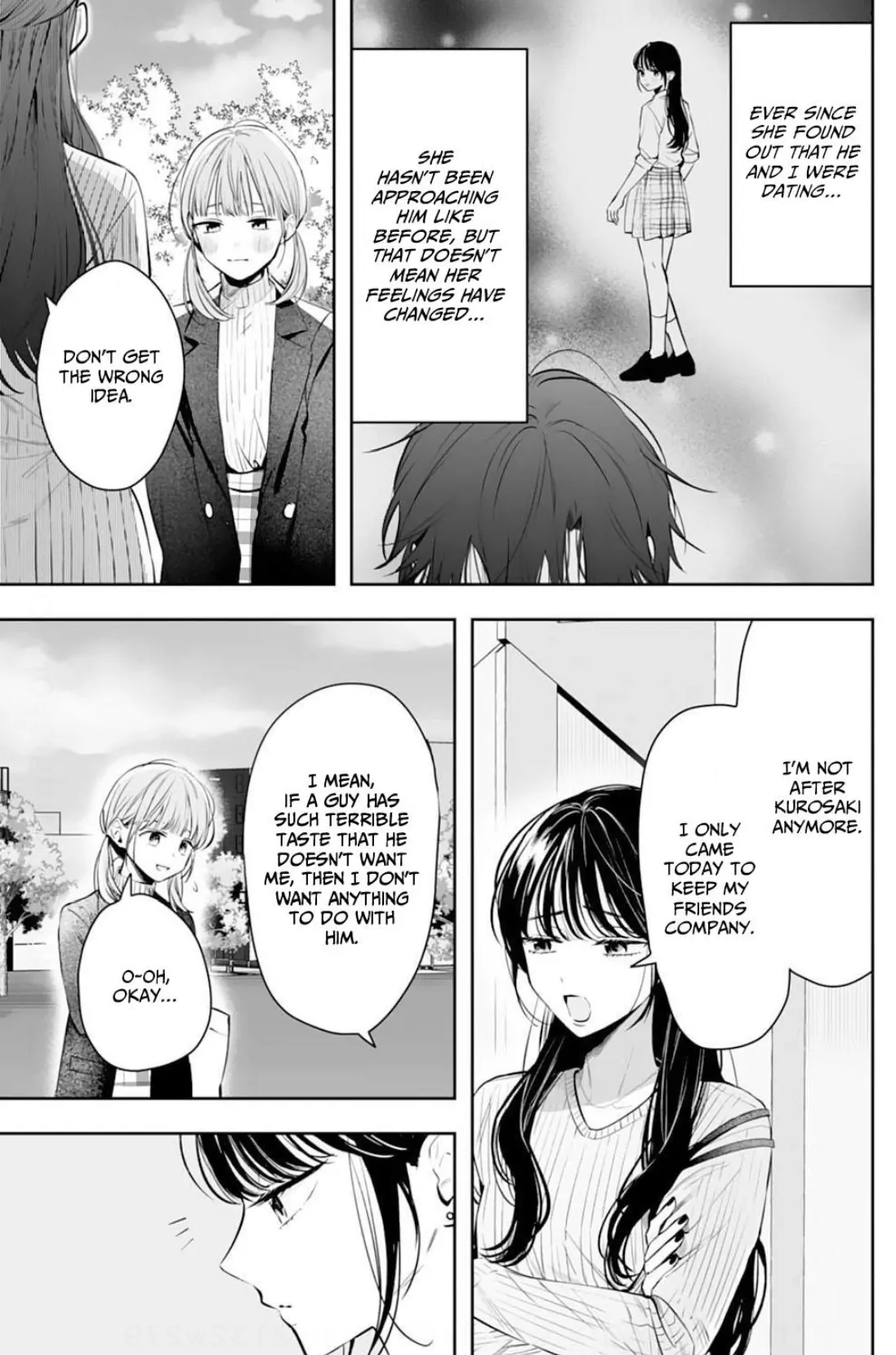 Kurosaki-Kun Wa Dokusen Shitagaru - Hajimete No Koi Wa Ama Sugite - Chapter 18