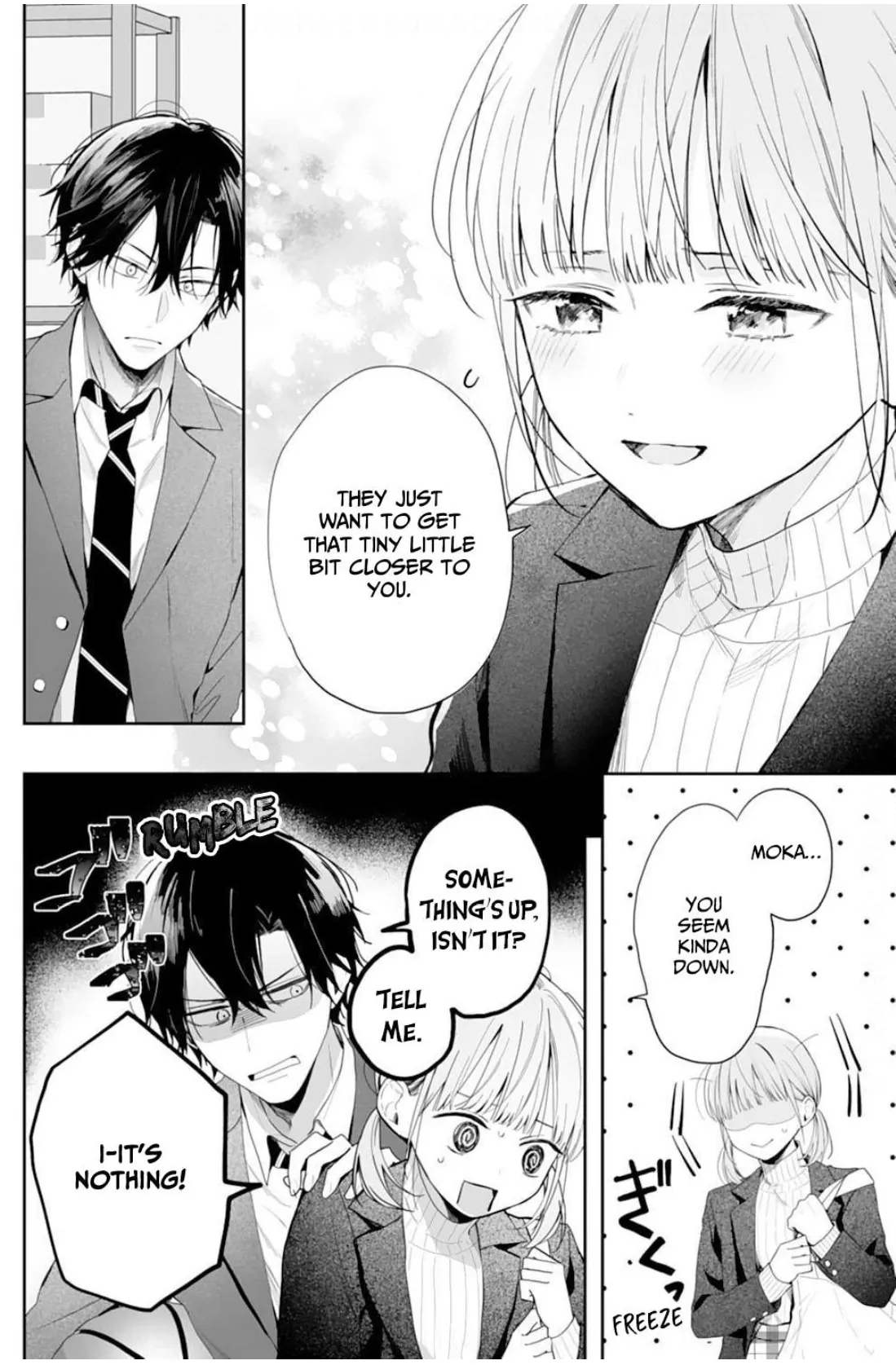 Kurosaki-Kun Wa Dokusen Shitagaru - Hajimete No Koi Wa Ama Sugite - Chapter 18