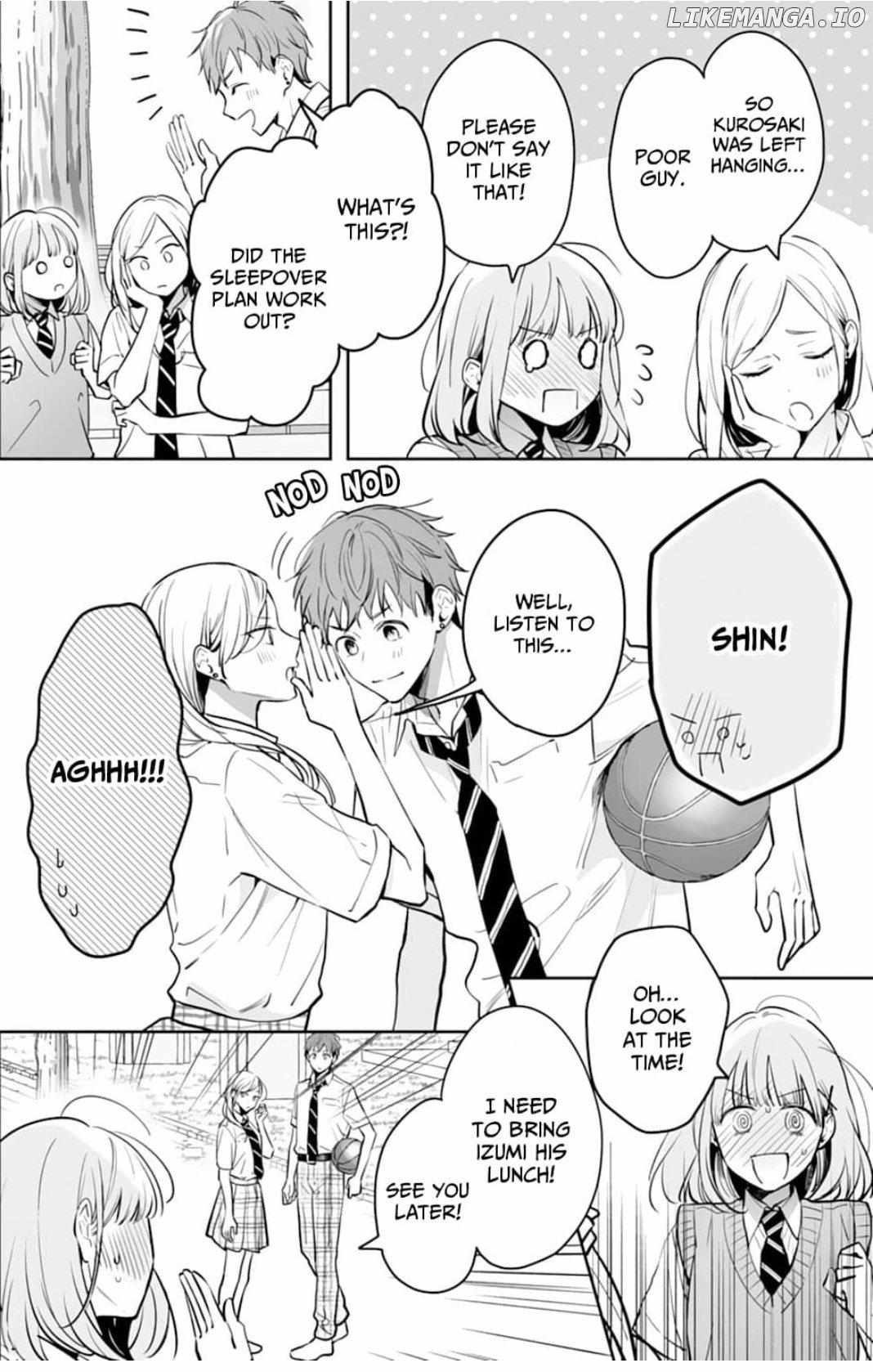 Kurosaki-Kun Wa Dokusen Shitagaru - Hajimete No Koi Wa Ama Sugite - Chapter 12