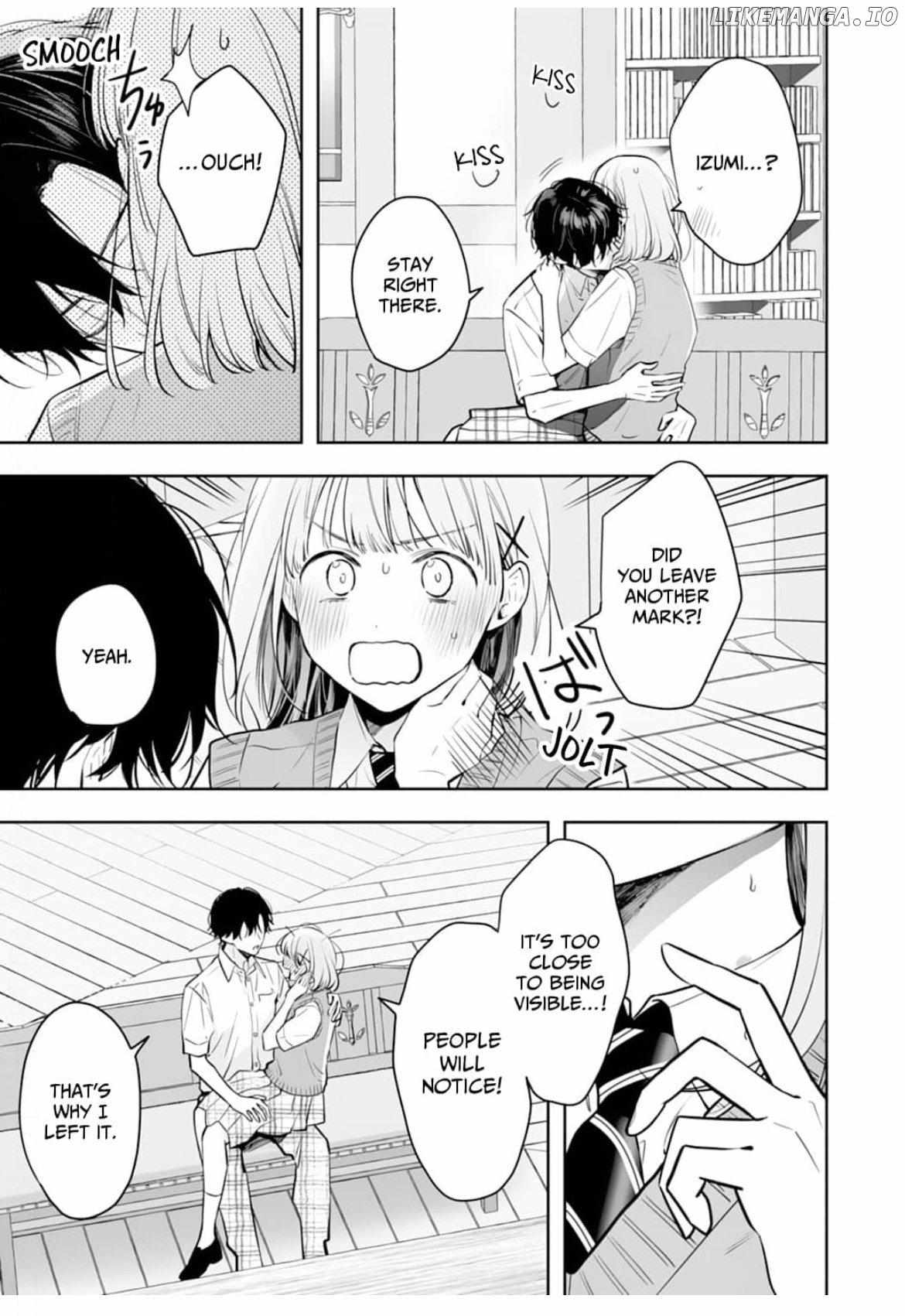 Kurosaki-Kun Wa Dokusen Shitagaru - Hajimete No Koi Wa Ama Sugite - Chapter 12