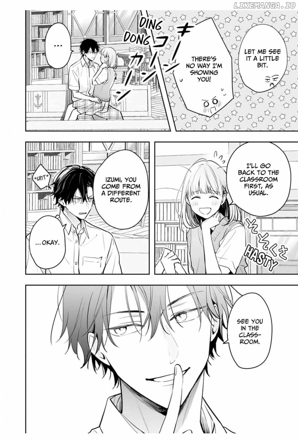 Kurosaki-Kun Wa Dokusen Shitagaru - Hajimete No Koi Wa Ama Sugite - Chapter 12