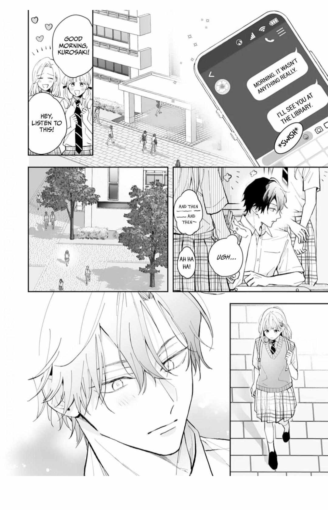 Kurosaki-Kun Wa Dokusen Shitagaru - Hajimete No Koi Wa Ama Sugite - Chapter 9