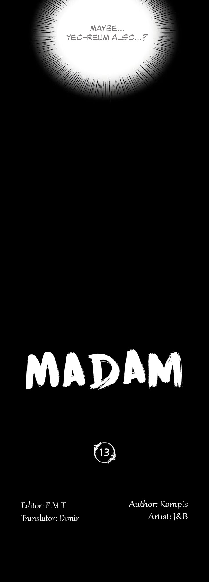 Madam - Chapter 13