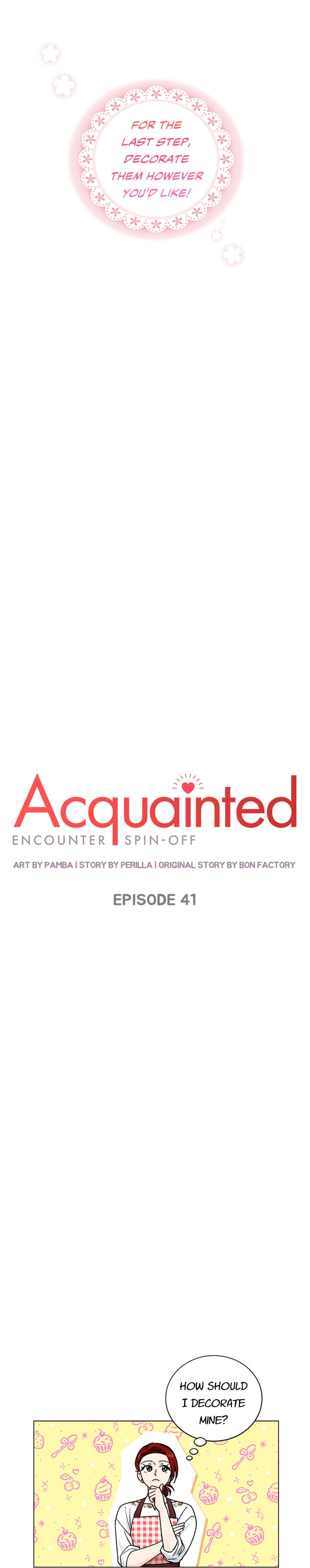 Acquainted: Encounter Spin-Off - Chapter 41