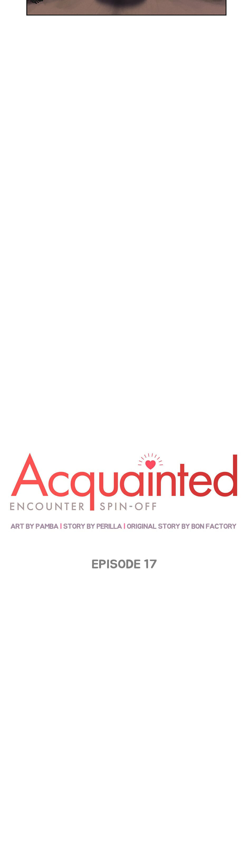 Acquainted: Encounter Spin-Off - Chapter 17