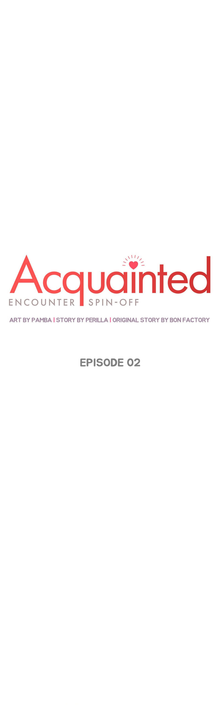 Acquainted: Encounter Spin-Off - Chapter 2