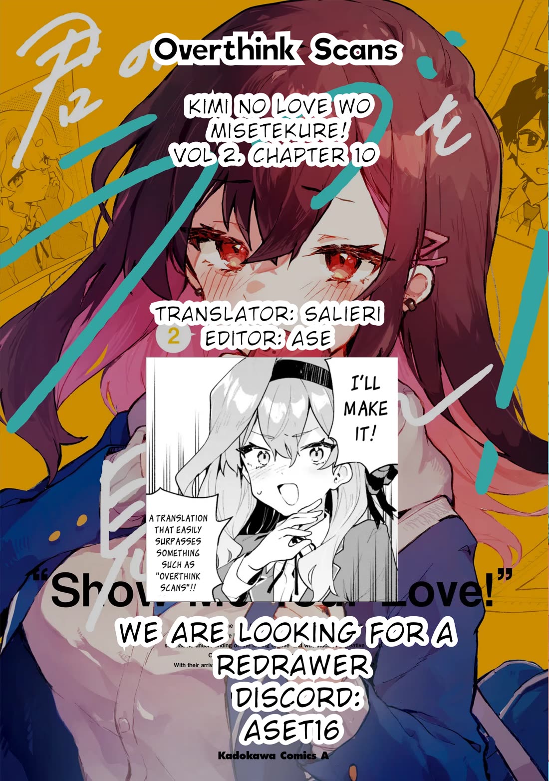 Show Me Your Love! - Chapter 10