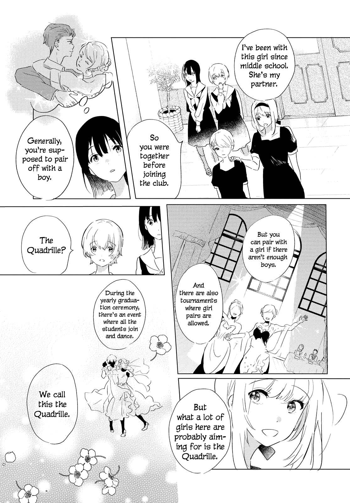 Odoriba Ni Sukaato Ga Naru - Vol.1 Chapter 1: The Girls At The Dancehall