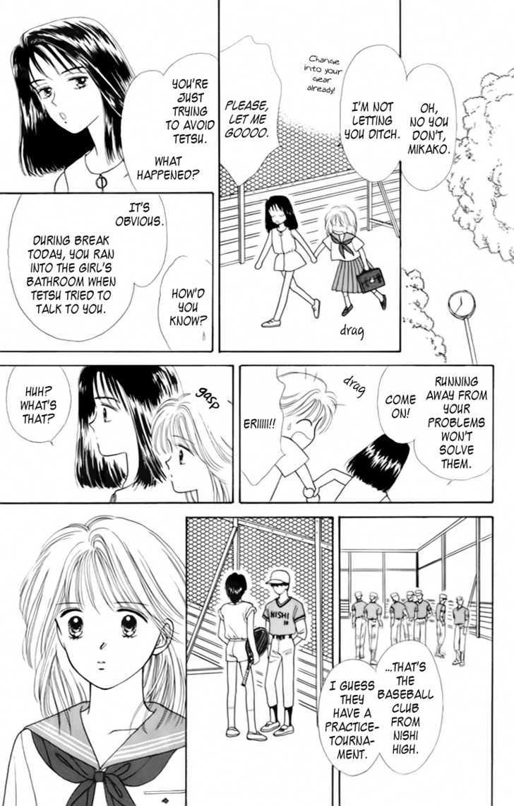 Handsome Girlfriend - Vol.9 Chapter 36 : Green Age  Go Go Kenji-Kun!!  Go Go  From Wataru To You