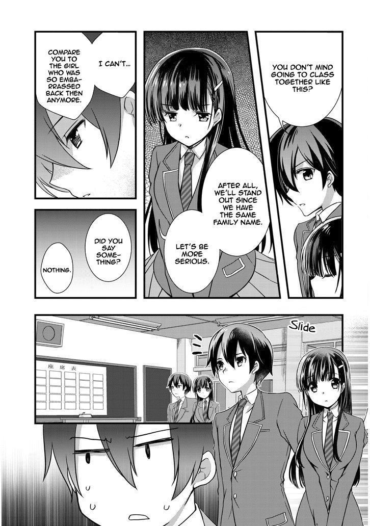 Mamahaha No Tsurego Ga Moto Kanodatta - Vol.1 Chapter 5.2: The Ex-Couple Enters School (1)