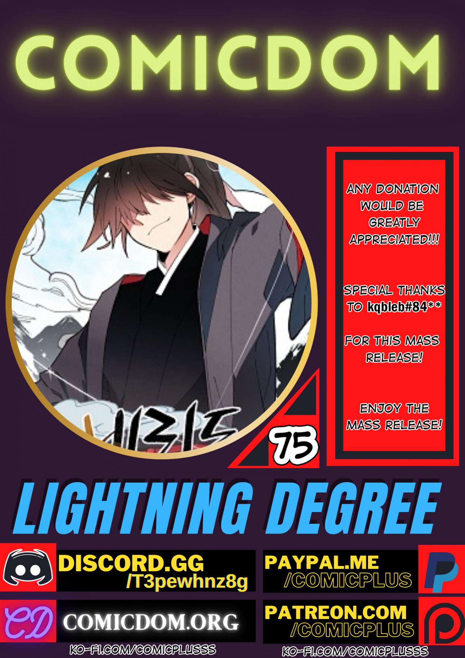 Lightning Degree - Chapter 75