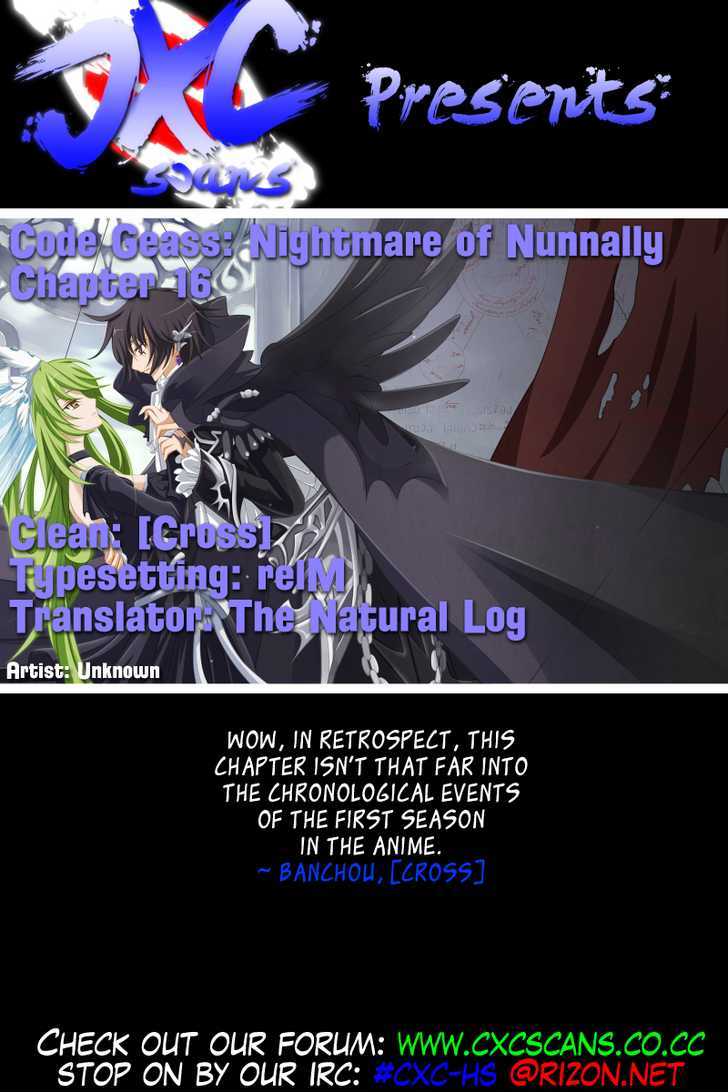 Code Geass: Nightmare Of Nunnally - Vol.4 Chapter 16 : The Battle At Narita Iii -Contract Termination-