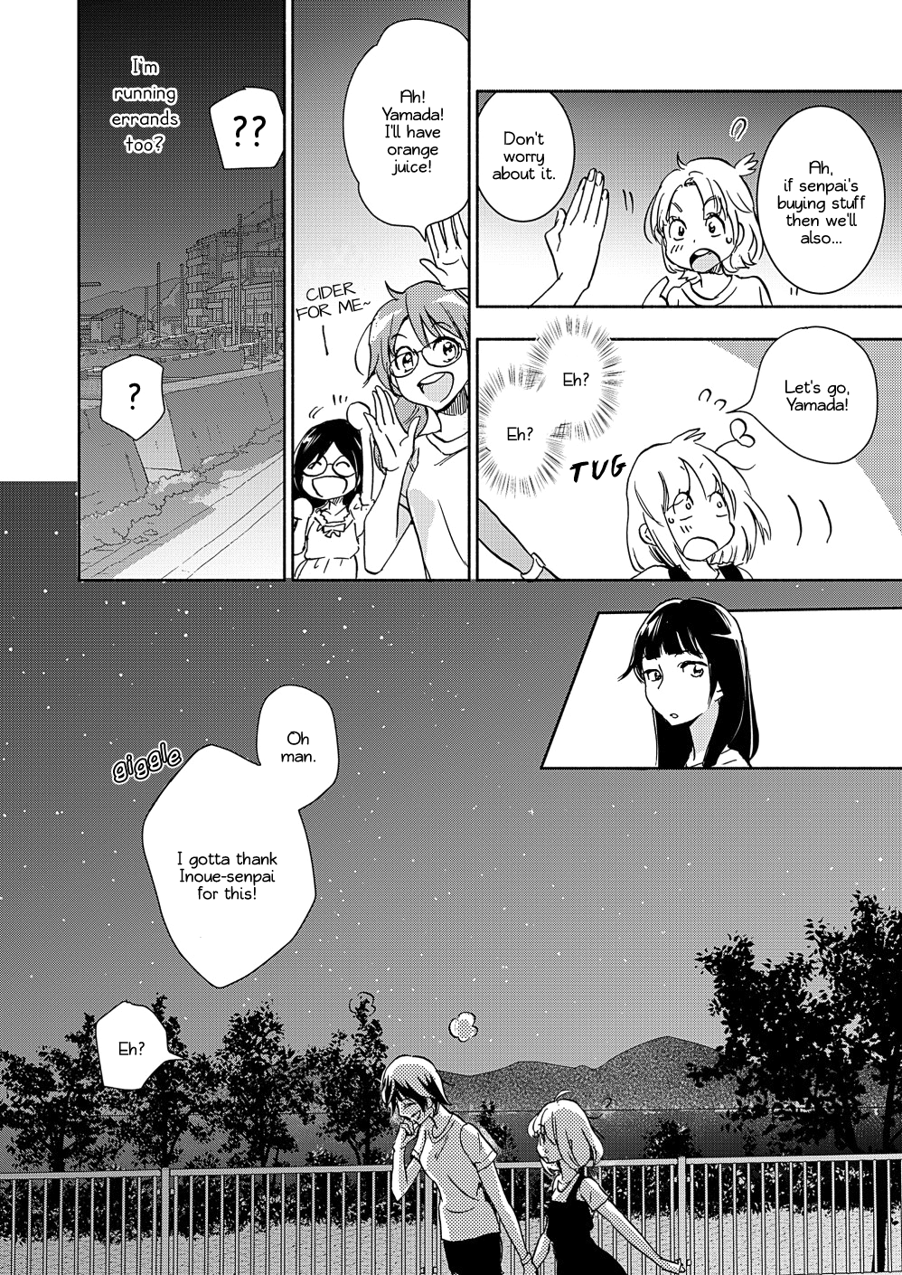 Yamada To Kase-San - Chapter 14: Moonlit Night And Kase-San