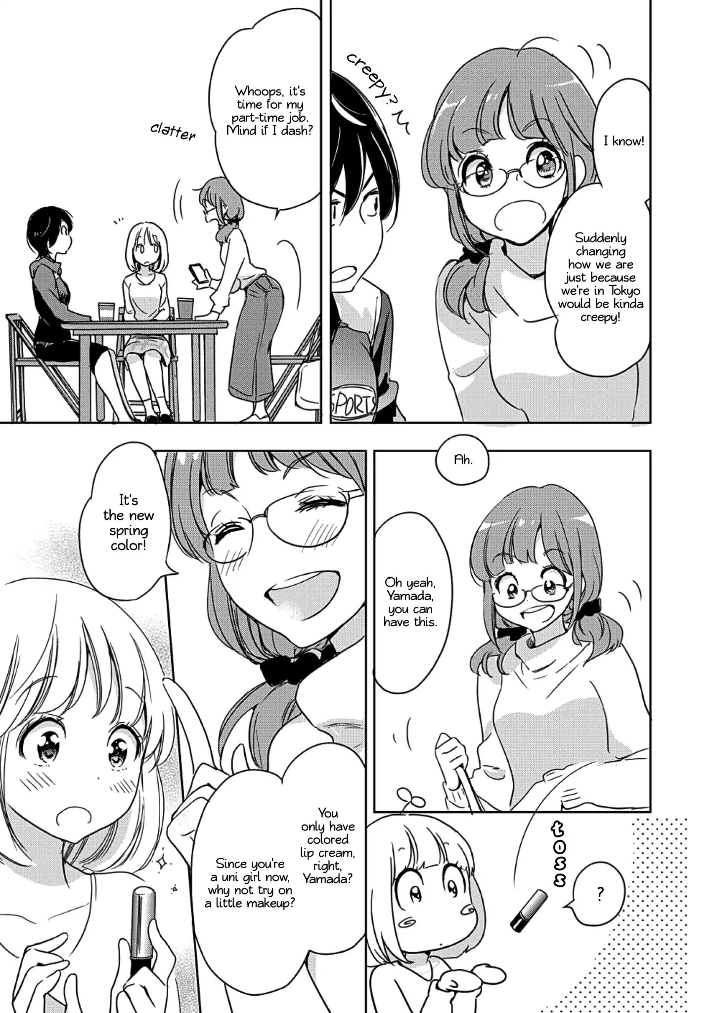 Yamada To Kase-San - Chapter 4: Lipstick And Kase-San