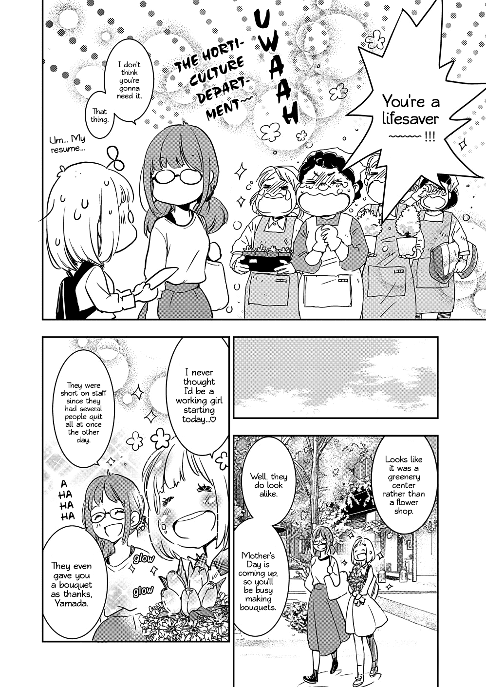 Yamada To Kase-San - Chapter 9: Bouquet And Kase-San