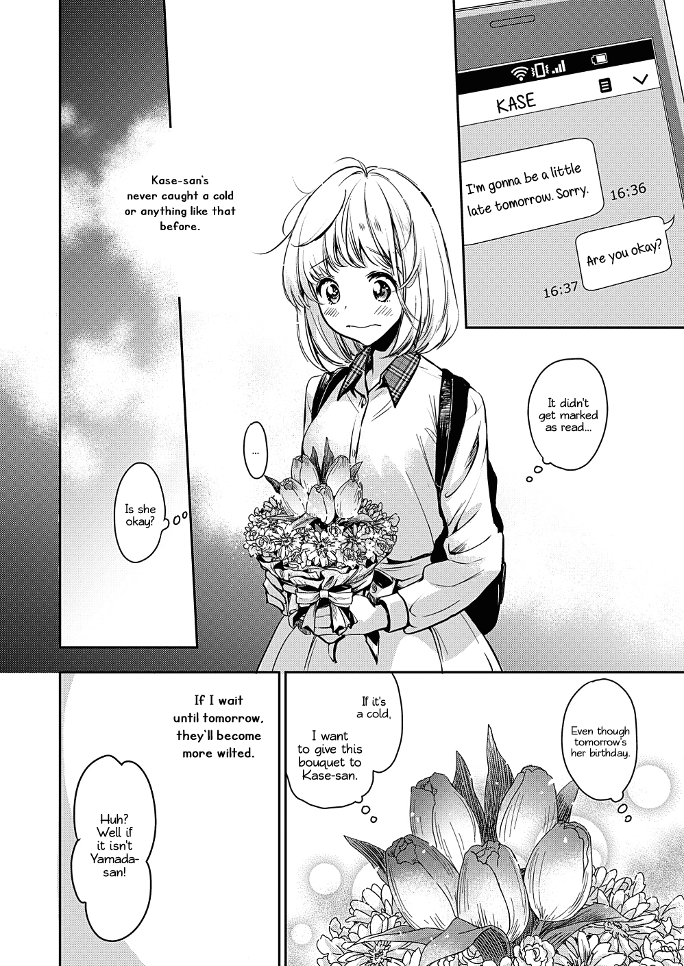 Yamada To Kase-San - Chapter 9: Bouquet And Kase-San