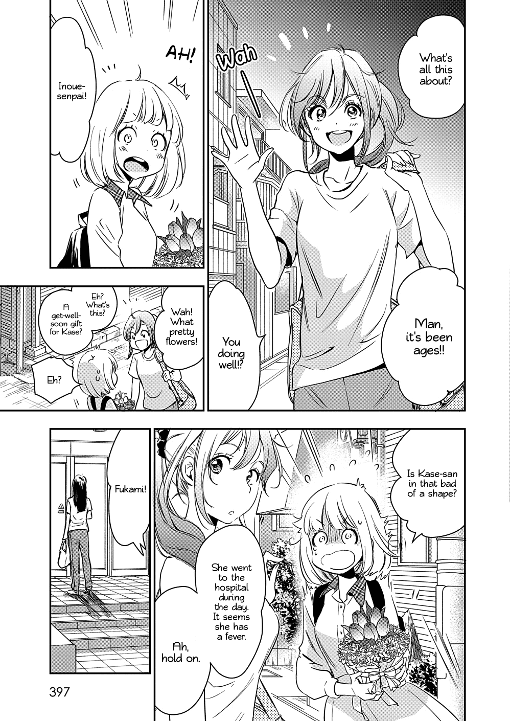 Yamada To Kase-San - Chapter 9: Bouquet And Kase-San