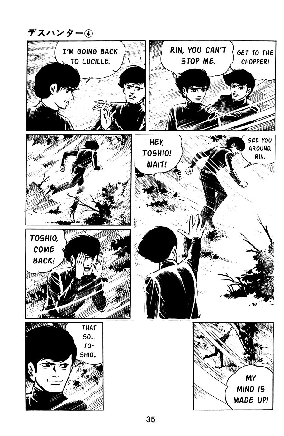 Death Hunter - Vol.4 Chapter 34: Part 2 - Shoot Toshio