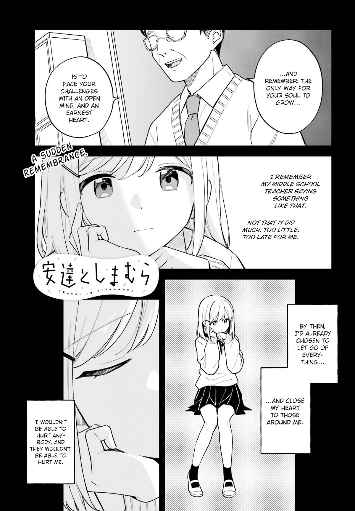 Adachi To Shimamura (Moke Yuzuhara) - Chapter 31: Bittersweet Memories 1