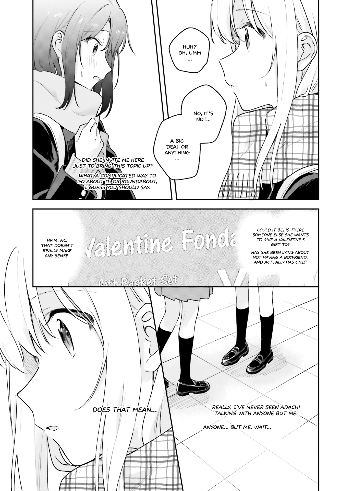 Adachi To Shimamura (Moke Yuzuhara) - Chapter 14: Pick A Chocolate Fitting Of Me