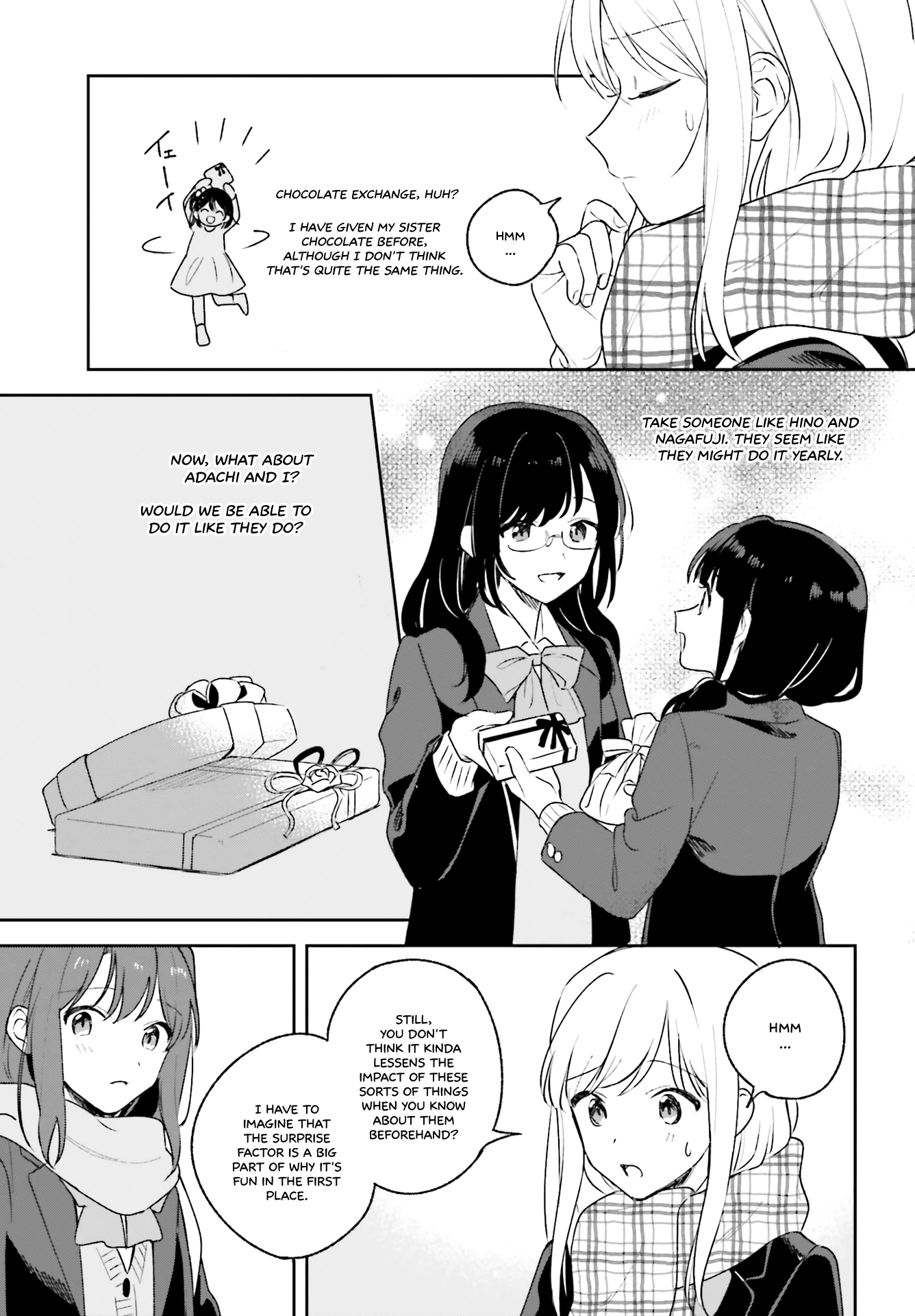 Adachi To Shimamura (Moke Yuzuhara) - Chapter 14: Pick A Chocolate Fitting Of Me