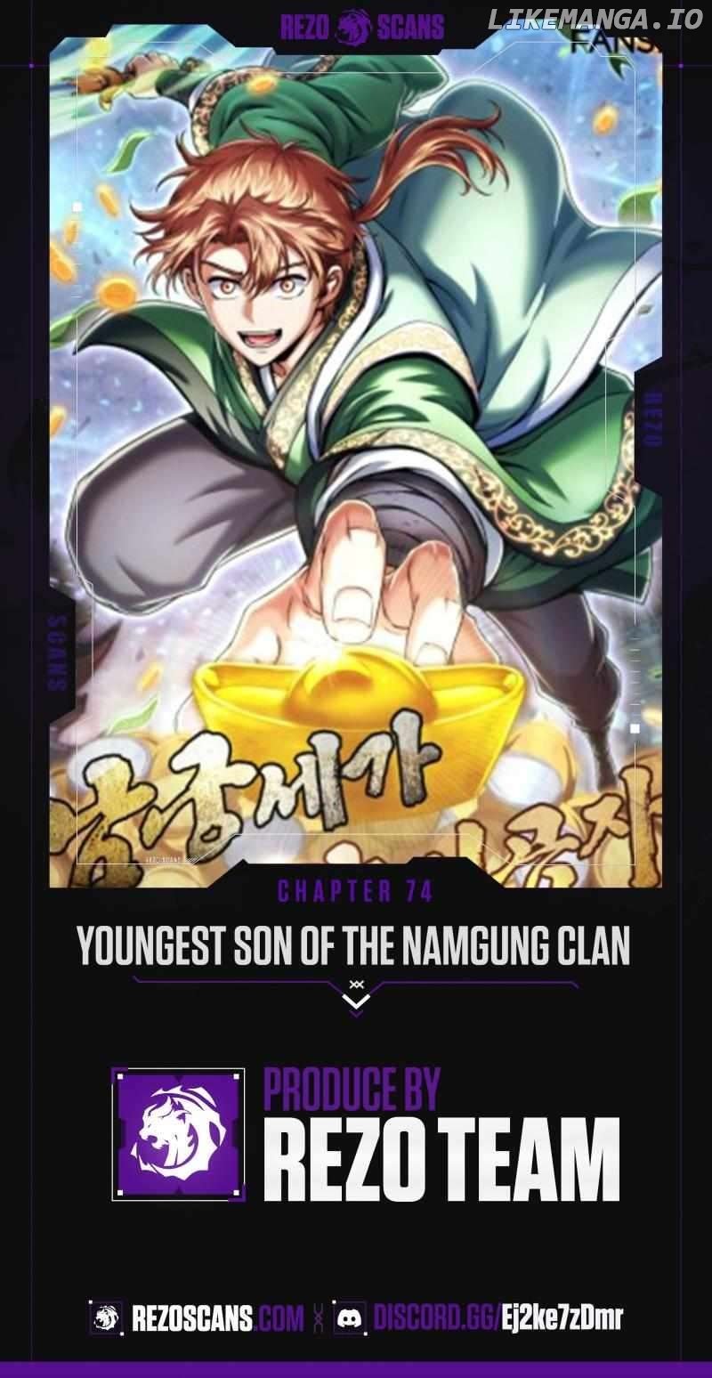 Youngest Son Of The Namgung Clan - Chapter 74