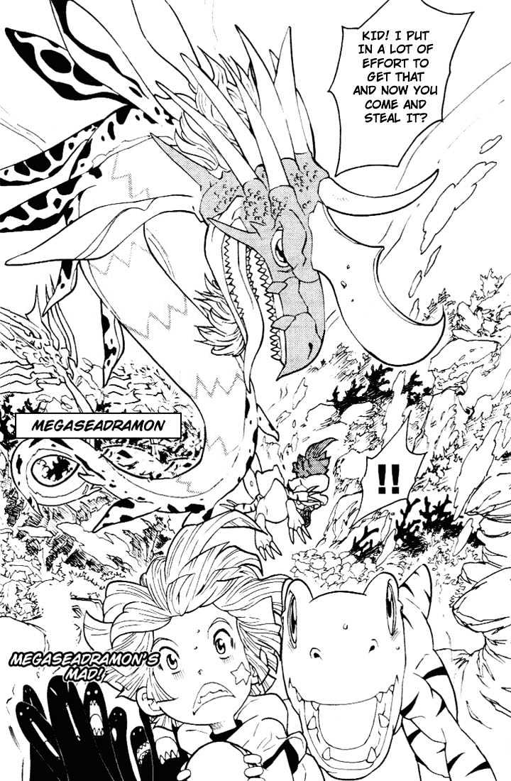 Digimon D-Cyber - Vol.1 Chapter 6 : Battle Of Courage