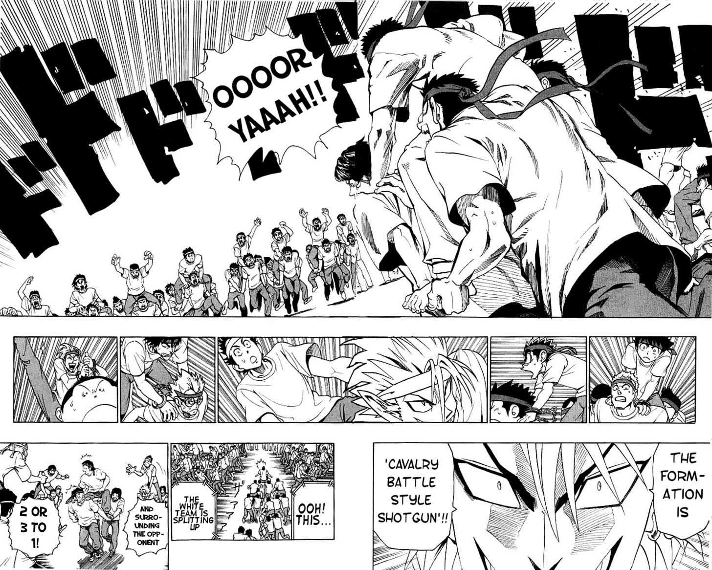 Eyeshield 21 - Chapter 130 : Big Showdown! Handcuffed Cavalry Battle!