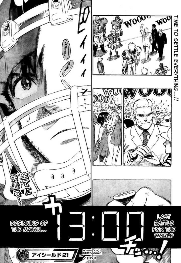 Eyeshield 21 - Chapter 318 : Countdown 13