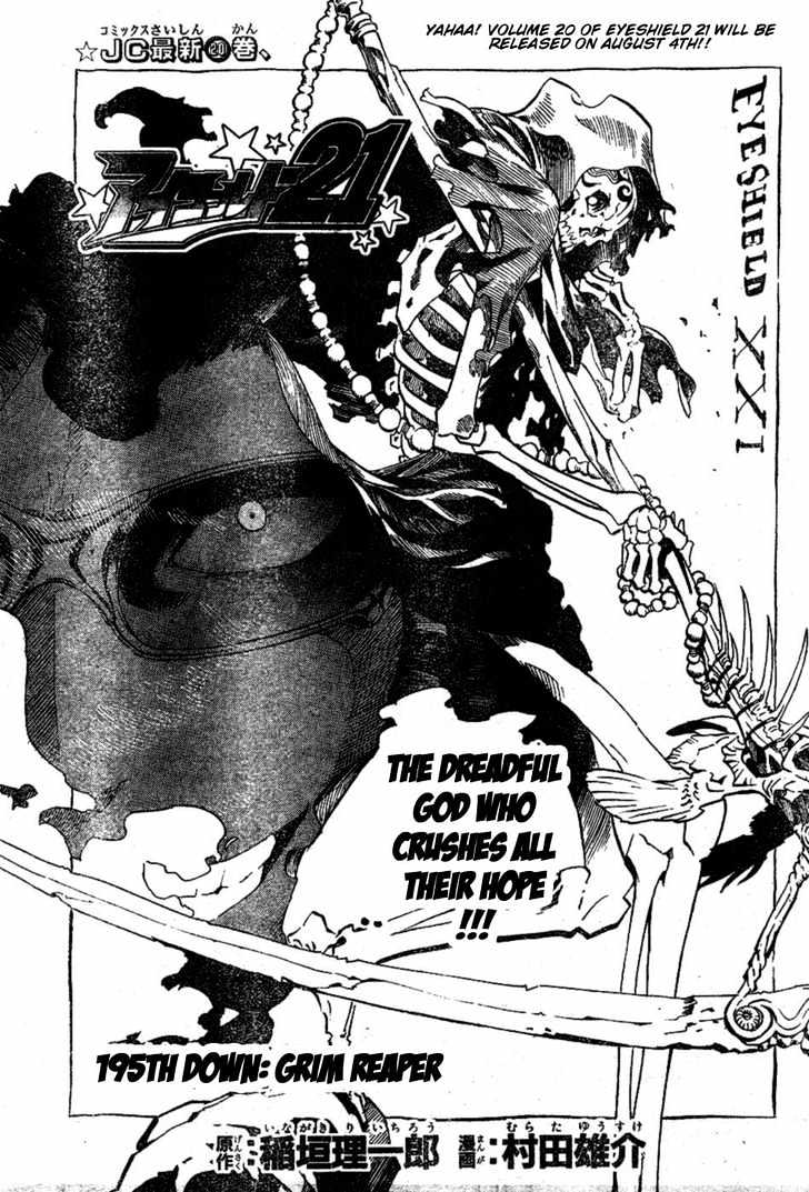 Eyeshield 21 - Chapter 195 : Grim Reaper