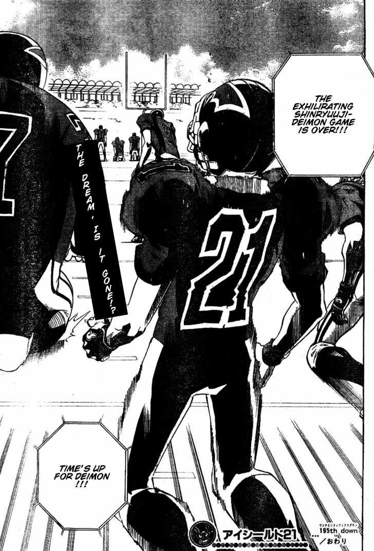 Eyeshield 21 - Chapter 195 : Grim Reaper