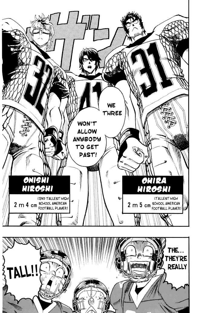 Eyeshield 21 - Chapter 119 : Shorty Vs Giant