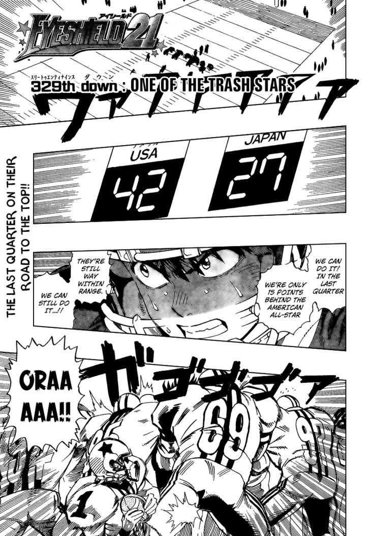 Eyeshield 21 - Chapter 329 : One Of The Trash Stars