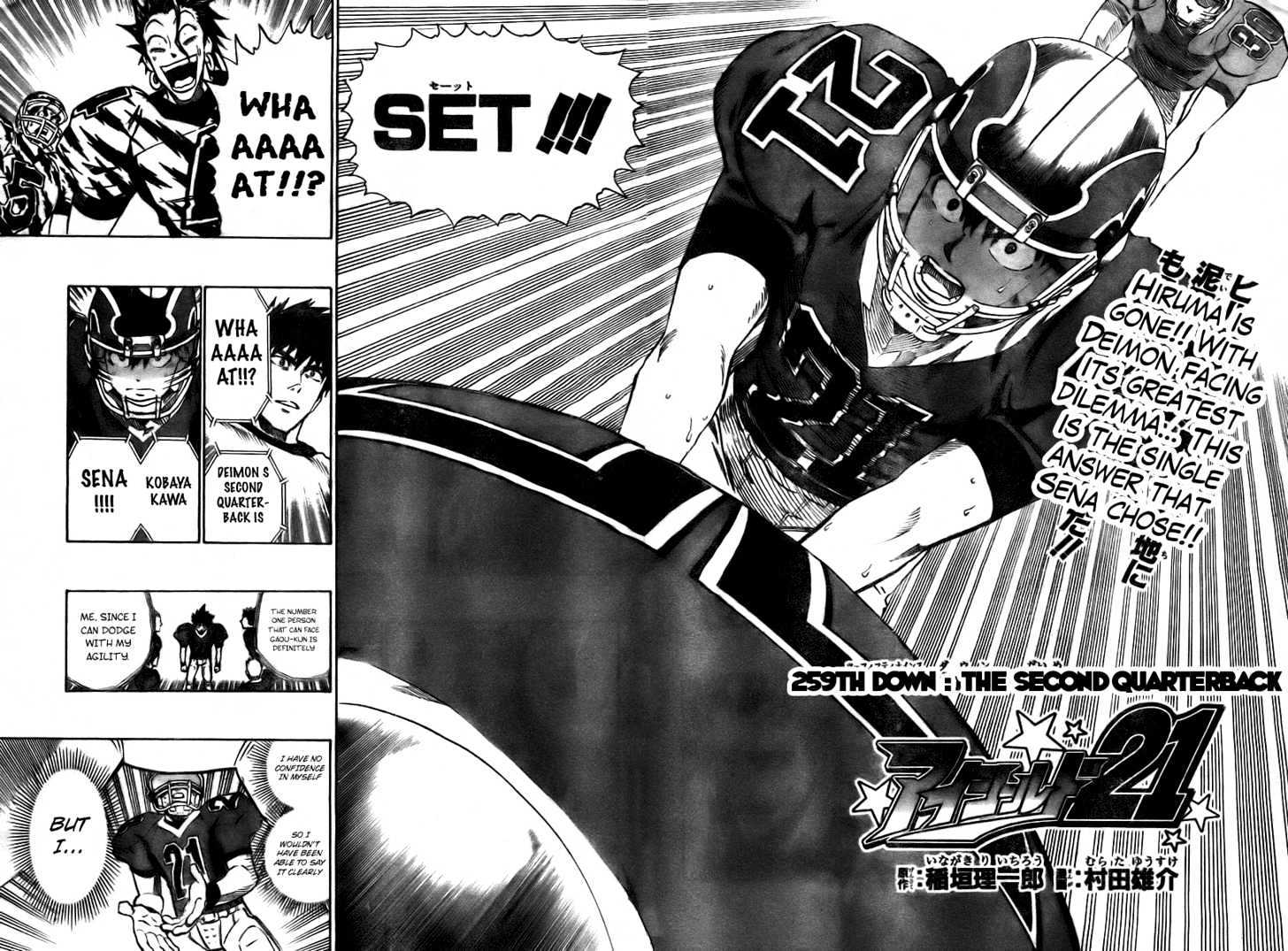 Eyeshield 21 - Chapter 259 : The Second Quarterback