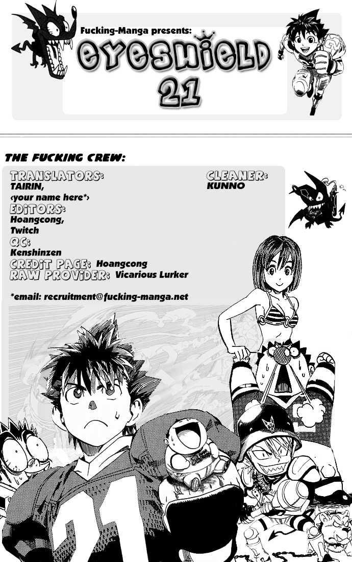 Eyeshield 21 - Chapter 85 : Raw Diamonds