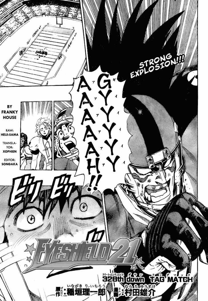 Eyeshield 21 - Chapter 328 : Tag Match