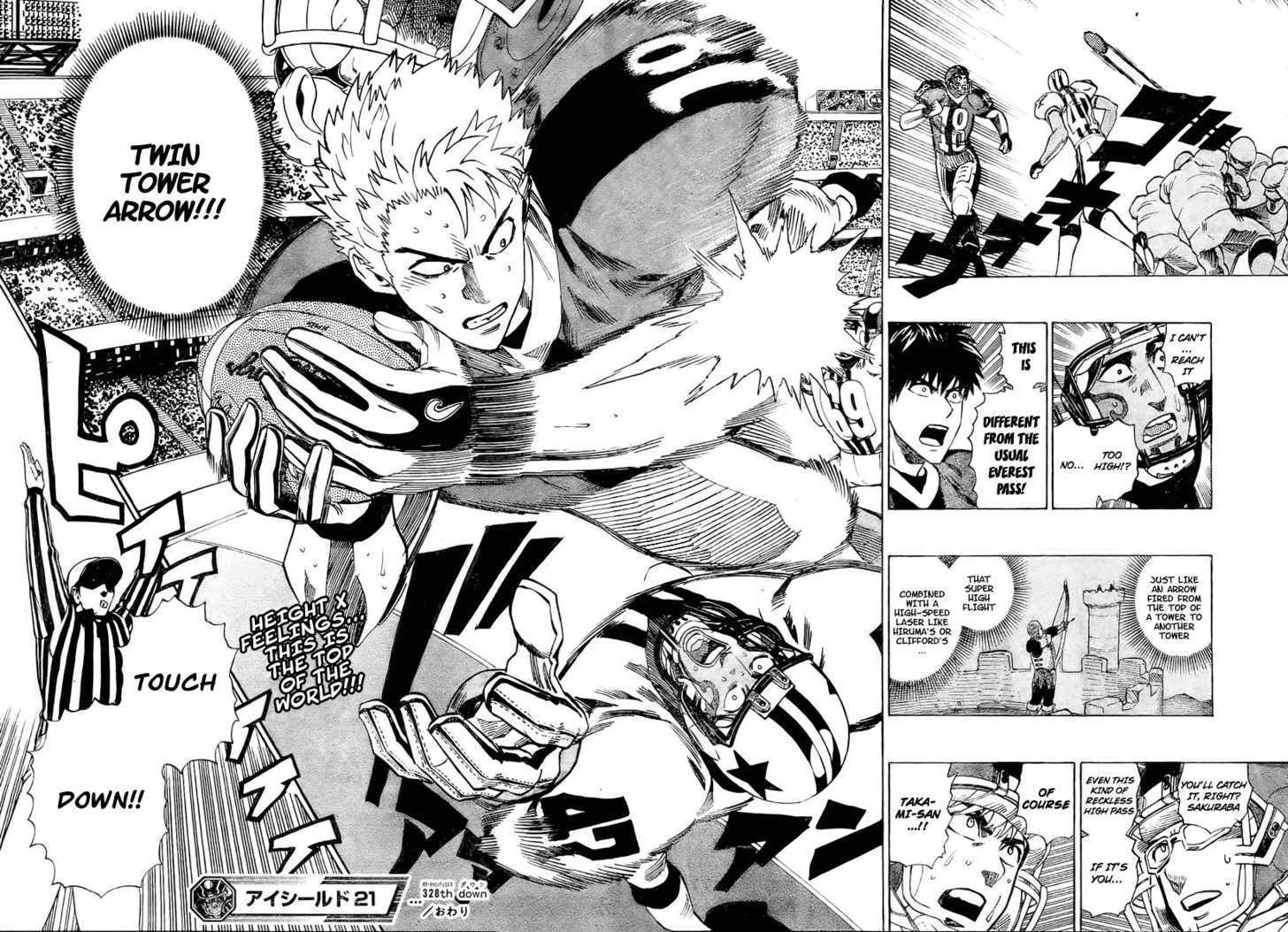 Eyeshield 21 - Chapter 328 : Tag Match