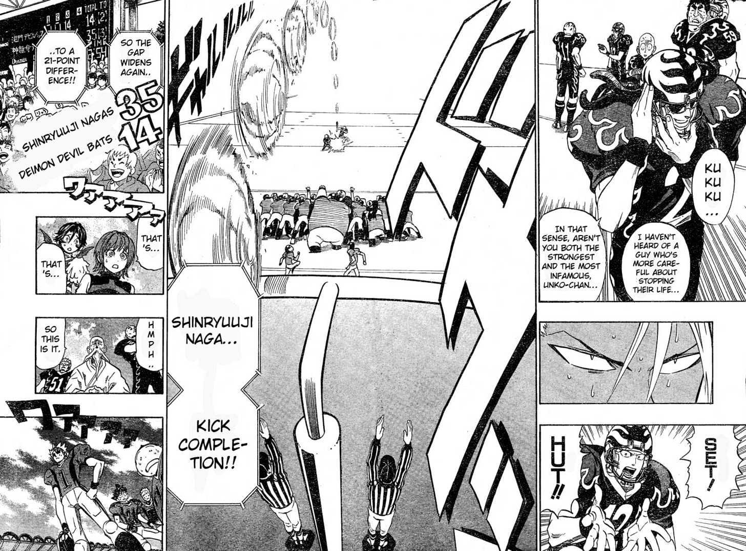 Eyeshield 21 - Chapter 186 : Deciding Points Are 21