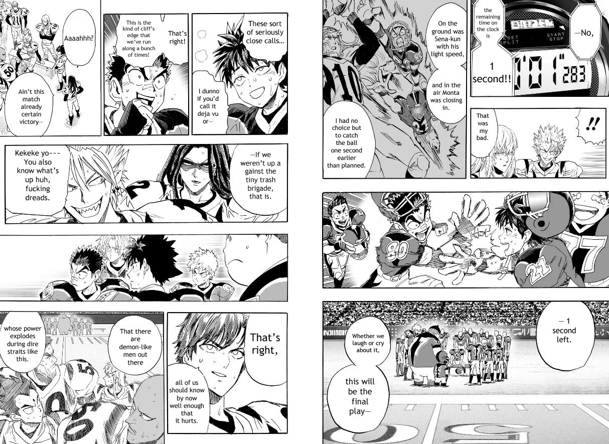 Eyeshield 21 - Chapter 334: Oneshot Brainxbrave