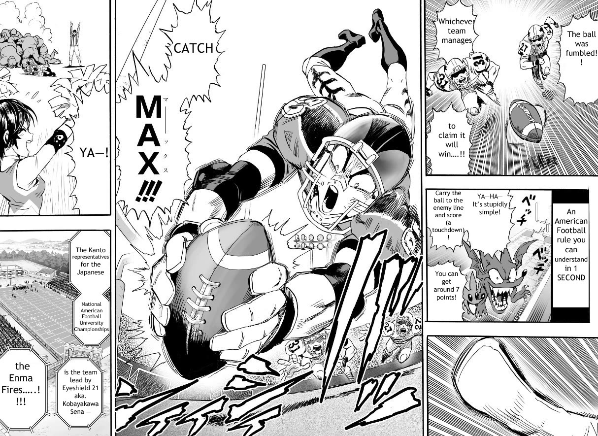 Eyeshield 21 - Chapter 334: Oneshot Brainxbrave